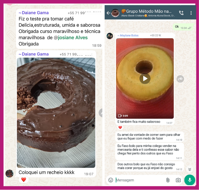 Depoimento aluna 1