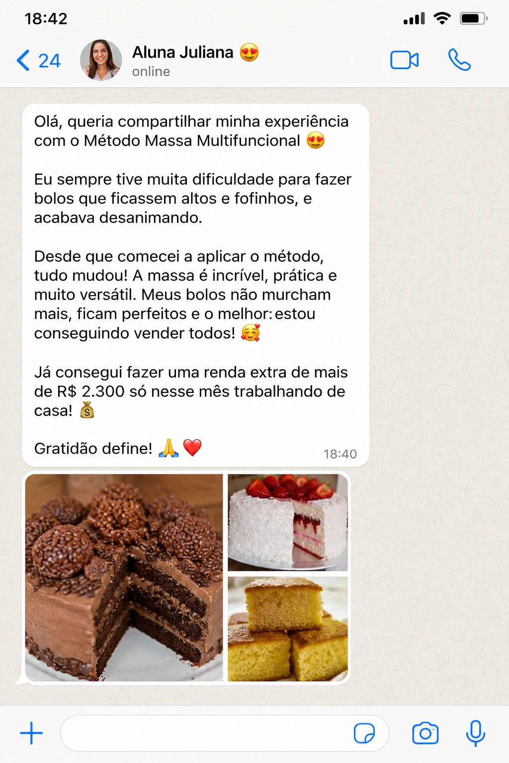 Depoimento aluna 5